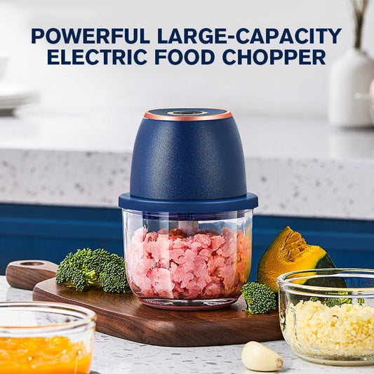 💎73% OFF! 💎 Powerful Large-Capacity Electric Food Chopper – Robust Motor, Smart Design & Stainless Steel Blades