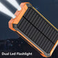 ☀️ LIMITED-TIME 50% OFF! 🔦 Portable Solar Power Bank – Solar Charging, Dual LED Lights, Outdoor Ready ✨