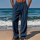 Men's Breathable Linen Trousers – Lightweight Summer Relaxed Fit ✨🌬️
