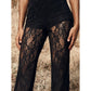 👖66% OFF!🌞Elegant Lace Flare Pants with High-Waisted Design