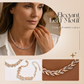 💎 65% OFF NOW! ✨ Adjustable Rhinestone Leaf Link Necklace & Bracelet Set – Elegant Design, Sparkling Crystals & Perfect Gift 🍃