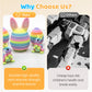 💐50% OFF ! Easter Decorative Egg – Articulated Bunny for Collectors 🎁🌷【Holiday Special】