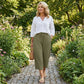 📢📢54% OFF !!!⏰Women's Ribbed Wide-Leg Capri Pants with Pockets