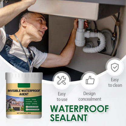 💧 LIMITED-TIME 50% OFF! ✨ Transparent Waterproof Sealant – Brush-On, Invisible, Leak-Stop 🏠