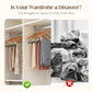 🥳2026 HOT SALE🥳💞50K+ SOLD!👵🛋️ 50% OFF! Swivel Wardrobe Hook Rack – 6 sturdy hooks, full rotation. Keep daily essentials within reach. No more digging. 🧣🕊️
