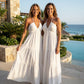 👗 60% OFF NOW! ✨ Tiered Maxi Dress with Plunging Neckline – Romantic Layers, Flowy Silhouette & Feminine Style 🌸