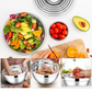 🎉 2026 Sale — Over 48,000 Sold! 🥣 6 Stainless Steel Bowls with 3 Graters – Stackable Design 🍽️