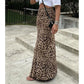 👗💥Last Day Special Sale 50% OFF💃Women High Waisted Leopard Slim Fit Long Skirt