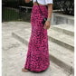 👗💥Last Day Special Sale 50% OFF💃Women High Waisted Leopard Slim Fit Long Skirt
