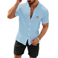 👔 LIMITED-TIME 50% OFF! ✨ Men's Summer Button-Up Shirt – Breathable, Relaxed, Wrinkle-Resistant 🌿
