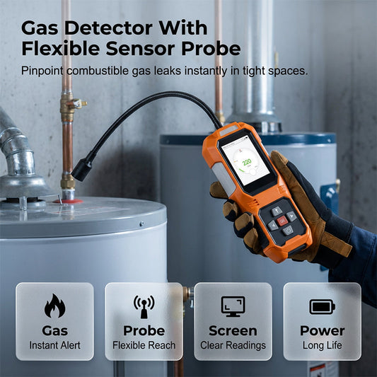 ✈️[FREE SHIPPING] 🔧Handheld Gas Leak Tester with LCD Display