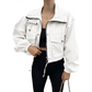 🧥 50% OFF NOW! Women's Casual Cropped Jacket – Lightweight, Elastic Cuffs, Relaxed Fit & Practical Pockets ✨🌸