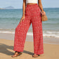 👖 LIMITED-TIME 50% OFF! 💥 Women's Smocked High Waist Wide Leg Pants – Elastic Waist, Flowy Silhouette, Comfy ✨