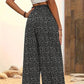 👖 LIMITED-TIME 50% OFF! 💥 Women's Smocked High Waist Wide Leg Pants – Elastic Waist, Flowy Silhouette, Comfy ✨