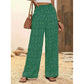 👖 LIMITED-TIME 50% OFF! 💥 Women's Smocked High Waist Wide Leg Pants – Elastic Waist, Flowy Silhouette, Comfy ✨
