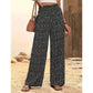 👖 LIMITED-TIME 50% OFF! 💥 Women's Smocked High Waist Wide Leg Pants – Elastic Waist, Flowy Silhouette, Comfy ✨