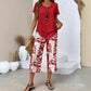 👗 LIMITED-TIME 50% OFF! ✨ Women’s 2-Piece Set – Asymmetrical Tunic & Printed Pants, Breathable 🌺