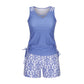 🏊‍♀️51% OFF NOW! 👙 Women's Printed Two-Piece Tankini Swimsuit – Adjustable Ruched Sides, Full Coverage & Stylish Criss-Cross Neckline ✨