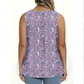 💗LAST DAY SALE 57% OFF⚡Women's Printed Button Sleeveless Top