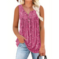 💗LAST DAY SALE 57% OFF⚡Women's Printed Button Sleeveless Top