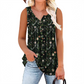💗LAST DAY SALE 57% OFF⚡Women's Printed Button Sleeveless Top