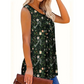 💗LAST DAY SALE 57% OFF⚡Women's Printed Button Sleeveless Top