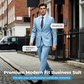 ✨👔60% OFF+FREE SHIPPING🔥Men's 2-piece modern fit business suit set