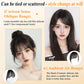 📢📢46% OFF !! ⏰Seamless Clip-on French Bangs Wig