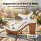 👡 50% OFF NOW! 🔥 Women's Summer Platform One-Strap Sandals – Comfortable, Lightweight & Perfect for Beach or Daily Wear ☀️