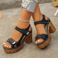 👡 50% OFF NOW! 🔥 Women's Summer Platform One-Strap Sandals – Comfortable, Lightweight & Perfect for Beach or Daily Wear ☀️