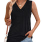 💖LAST DAY SALE: 30% OFF🏆Flash Sale🔥Women's Sleeveless V-Neck Slimming Loose Fit Casual Tank Top🎽