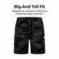 🩳 LIMITED-TIME 50% OFF! ✨ Men's Relaxed Fit Tactical Cargo Shorts – Camo Print, Multi-Pocket, Drawstring Waist 🌿