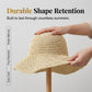 📢📢30% OFF !! ⏰Women's Handwoven Wide-Brim Straw Hat