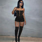 Solid Color Sleeveless Lace-Up Jumpsuit