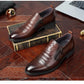 🎉 2026 Sale — Over 13,000 Sold!👞Men's Retro Business Slip-On Ankle Shoes – PU Leather, Cushioned Insole 👜