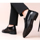 🎉 2026 Sale — Over 13,000 Sold!👞Men's Retro Business Slip-On Ankle Shoes – PU Leather, Cushioned Insole 👜