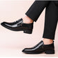 🎉 2026 Sale — Over 13,000 Sold!👞Men's Retro Business Slip-On Ankle Shoes – PU Leather, Cushioned Insole 👜