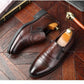 🎉 2026 Sale — Over 13,000 Sold!👞Men's Retro Business Slip-On Ankle Shoes – PU Leather, Cushioned Insole 👜