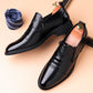🎉 2026 Sale — Over 13,000 Sold!👞Men's Retro Business Slip-On Ankle Shoes – PU Leather, Cushioned Insole 👜