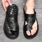 👣 LIMITED TIME 60% OFF! 🌿 Breathable Soft Leather Outdoor Sandals for Men (Plus Sizes) – Supportive, Non-Slip, Slip-On 🌲
