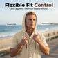 Men's Casual Short Sleeve Hoodie Shirt