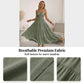 🌴 LIMITED-TIME 50% OFF! 👗 Women's Halter Neck Backless Maxi Dress – Tiered, Flowy, Resort Style 🌺