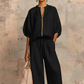 🔥2026 HOT SALE🔥🥰Women's Solid Color 2-Piece Casual Tracksuit Set