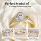 💍 50% OFF NOW! ✨ Pear-Shaped Teardrop Engagement Ring Set – Sparkling Cubic Zirconia, Hypoallergenic & Perfect for Proposals or Gifting 💕