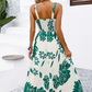 Women's Floral Print Spaghetti Strap Dress