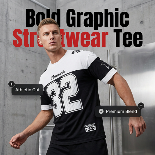 👕 56% OFF NOW! ⏰ Men's Casual Graphic Print T-Shirt – Comfortable, stylish & perfect for everyday wear ✨