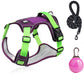 📢📢30% OFF !! ⏰No Pull Dog Harness with Leash & Collar LED