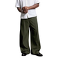 Men's Minimalist Wide-Leg Pants-Structured Seams & Premium Fabric