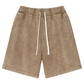 Men's Vintage Washed Cotton Blend Shorts