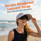 Wide Brim Sun Visor with Face Shield